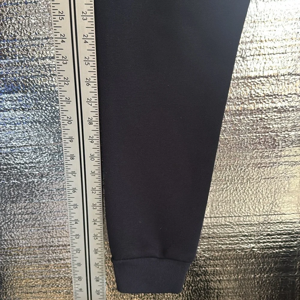 Mother Pants Womens Navy Blue French Kissing Pleated Trainer Jogger Zip. 28 - Picture 5 of 9